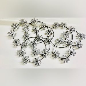 Beautiful Faux Crystal Hazel Leaf Garland By X gallerie. Just like NEW!